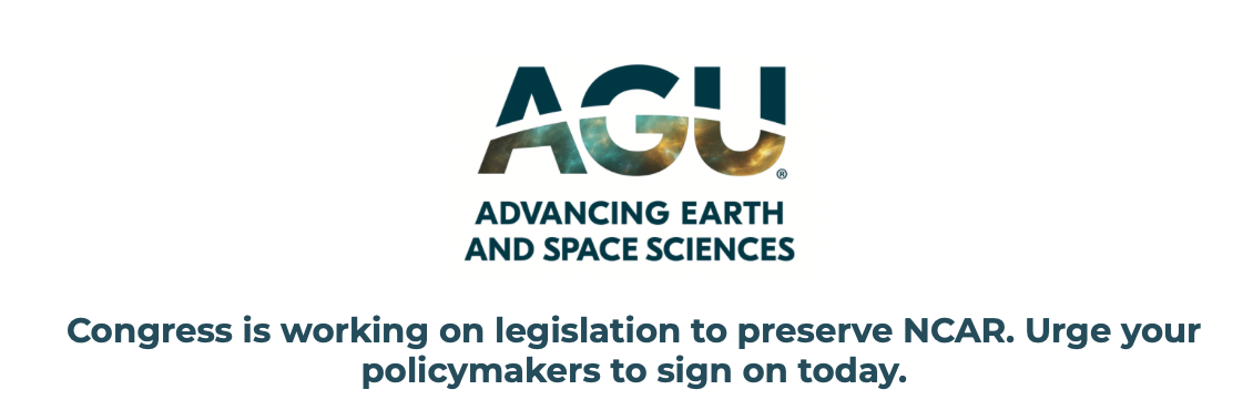 AGU Logo and Lead-In